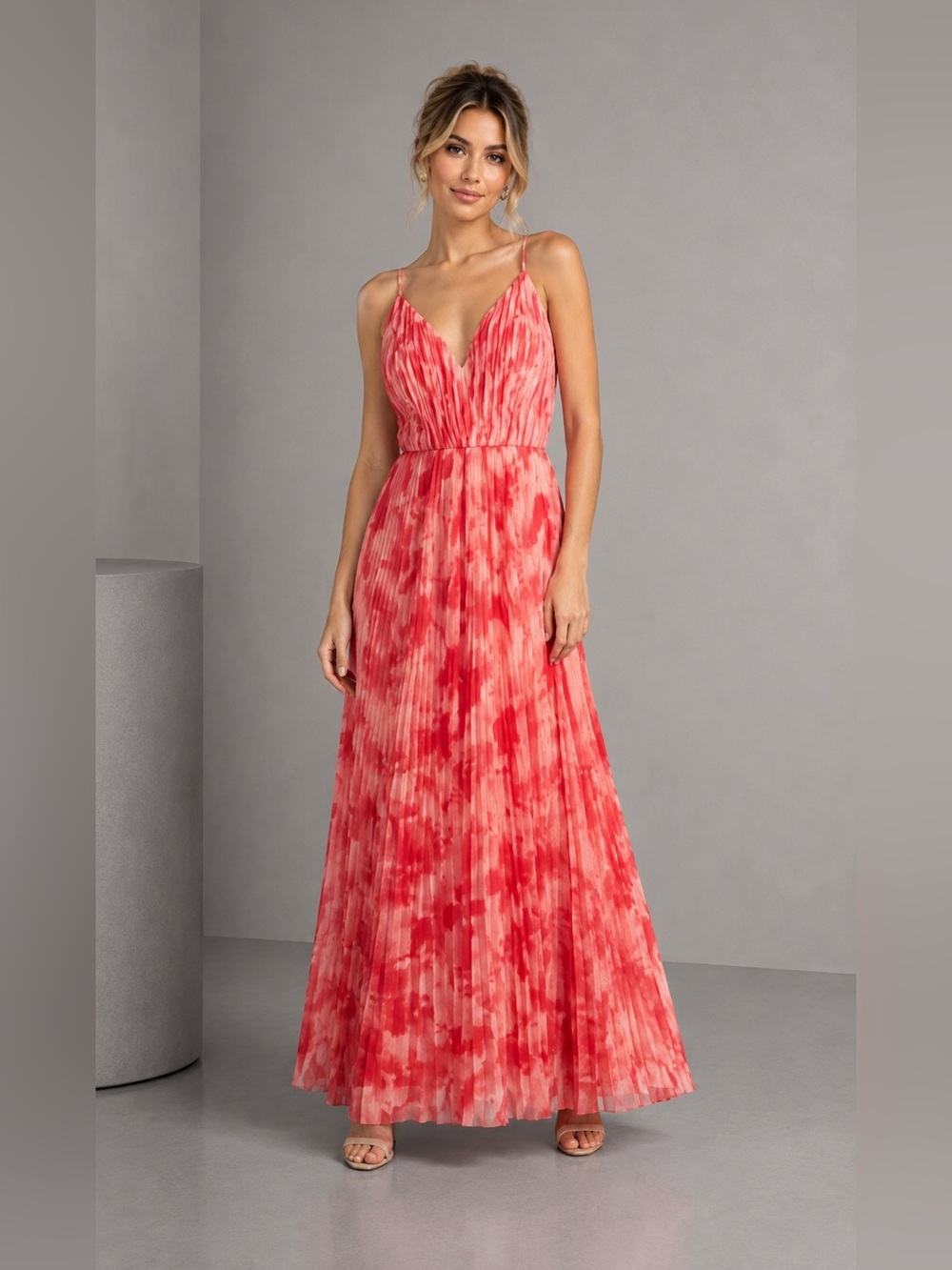 Hutch Printed Sleeveless Maxi Dress Size 2 B171